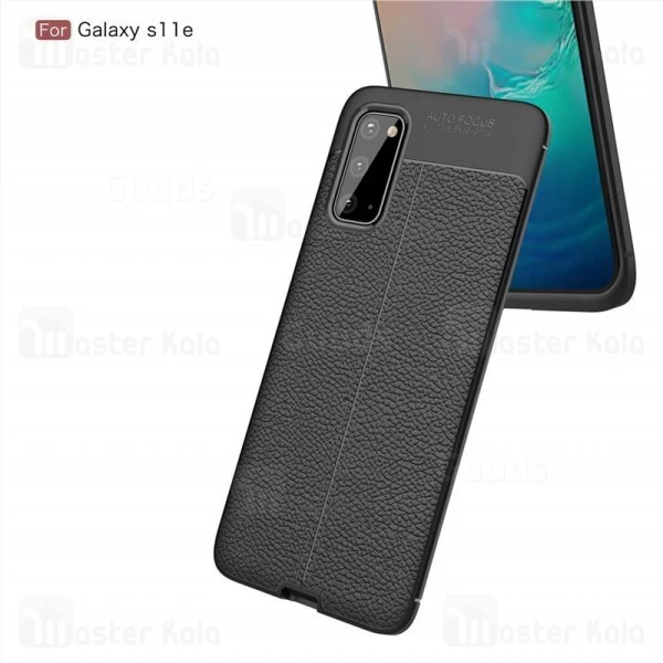 قاب طرح چرم Samsung Galaxy S20 Auto Focus Jelly Case