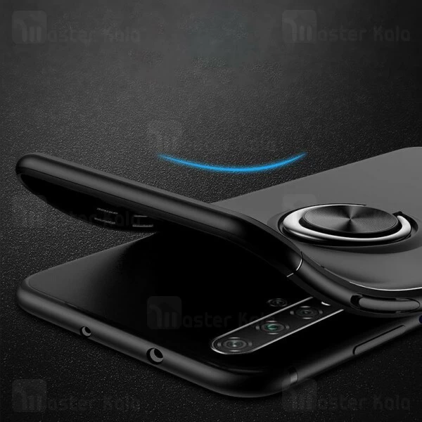 قاب ژله ای طرح چرم انگشتی هواوی Huawei Honor 20 / Nova 5T AutoFocus Magnetic Ring