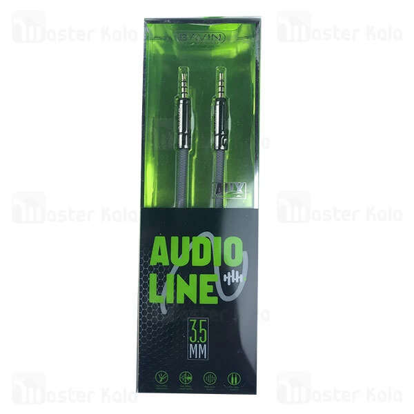 کابل انتقال صدا باوین Bavin AUX-07 Audio Line Aux Cable به طول 1 متر
