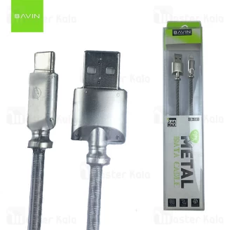 کابل Type C باوین Bavin CB-101 Cable توان 2.4 آمپر و طول 1 متر