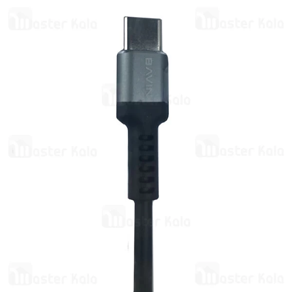 کابل Type C باوین Bavin CB-153 Cable توان 2.4 آمپر و طراحی تلفنی