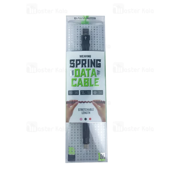 کابل Type C باوین Bavin CB-172 Cable توان 2.4 آمپر و طول 1 متر