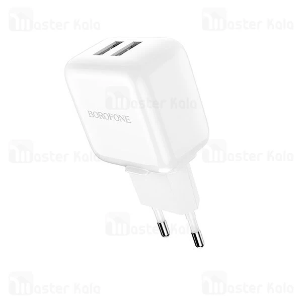 شارژر دیواری بروفون Borofone BA18 2.1A Vigorous دو پورت