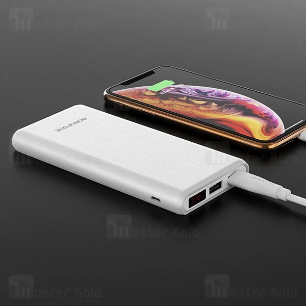 پاوربانک 12000 بروفون Borofone BT2C Dual USB Power Bank توان 2 آمپر