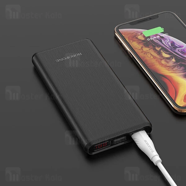 پاوربانک 12000 بروفون Borofone BT2C Dual USB Power Bank توان 2 آمپر