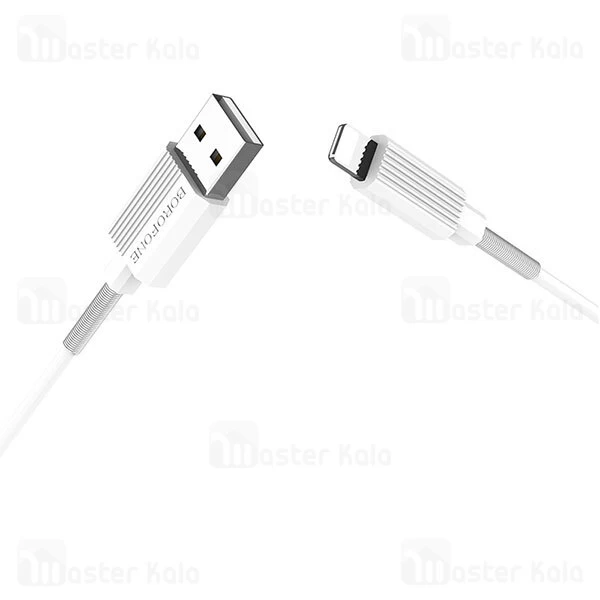 کابل شارژ لایتنینگ بروفون Borofone BX11 UJET با توان 2 آمپر