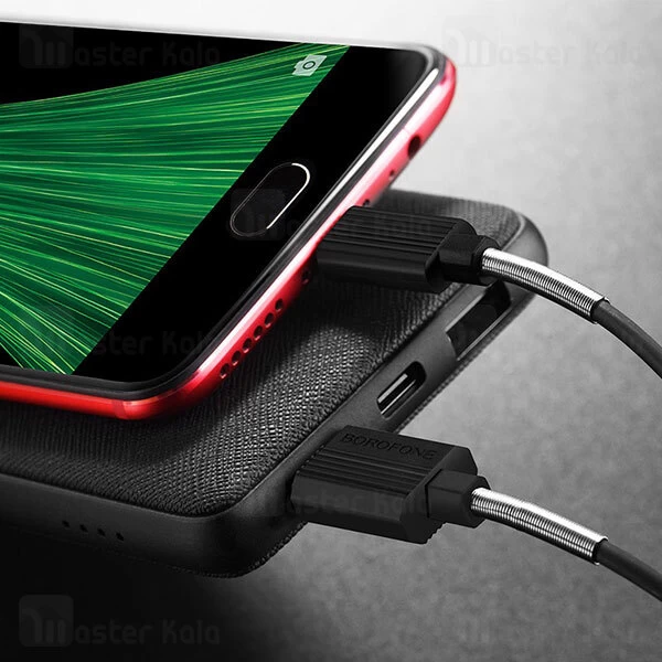 کابل شارژ میکرو یو اس بی بروفون Borofone BX11 UJET با توان 2 آمپر