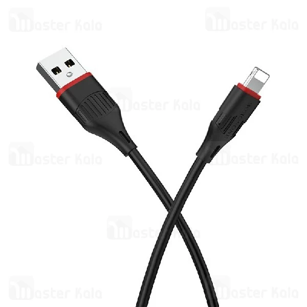 کابل لایتنینگ بروفون Borofone BX17 Cable توان 2 آمپر و طول 1 متر