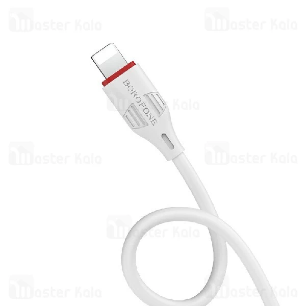 کابل لایتنینگ بروفون Borofone BX17 Cable توان 2 آمپر و طول 1 متر