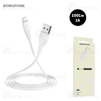 کابل لایتنینگ بروفون Borofone BX18 Cable توان 2 آمپر و طول 2 متر