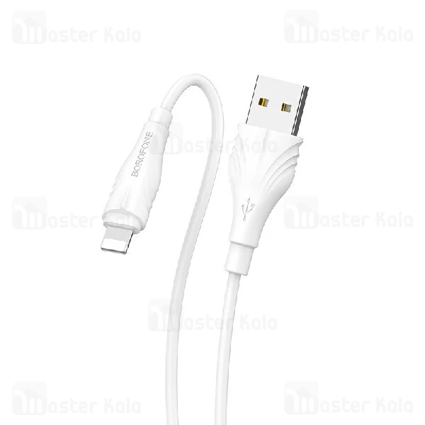 کابل لایتنینگ بروفون Borofone BX18 Cable توان 2 آمپر و طول 1 متر