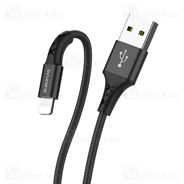کابل لایتنینگ بروفون Borofone BX20 Lightning Cable توان 2 آمپر و طول 1 متر