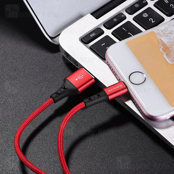 کابل لایتنینگ بروفون Borofone BX20 Lightning Cable توان 2 آمپر و طول 1 متر