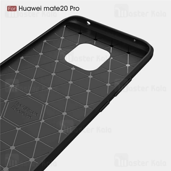 قاب محافظ ژله ای Huawei Mate 20 Pro Fiber Carbon Rugged Armor Case