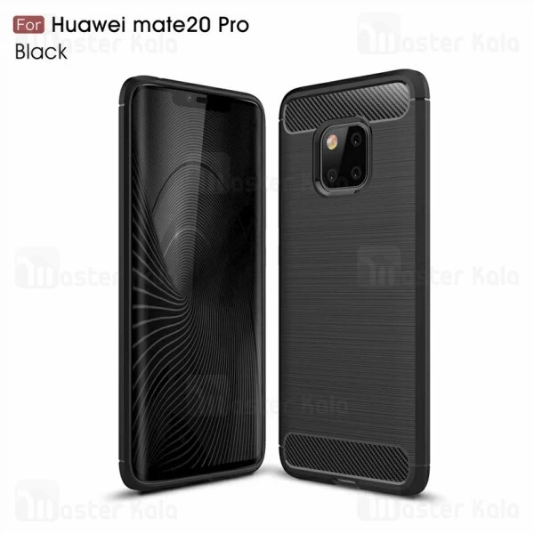 قاب محافظ ژله ای Huawei Mate 20 Pro Fiber Carbon Rugged Armor Case