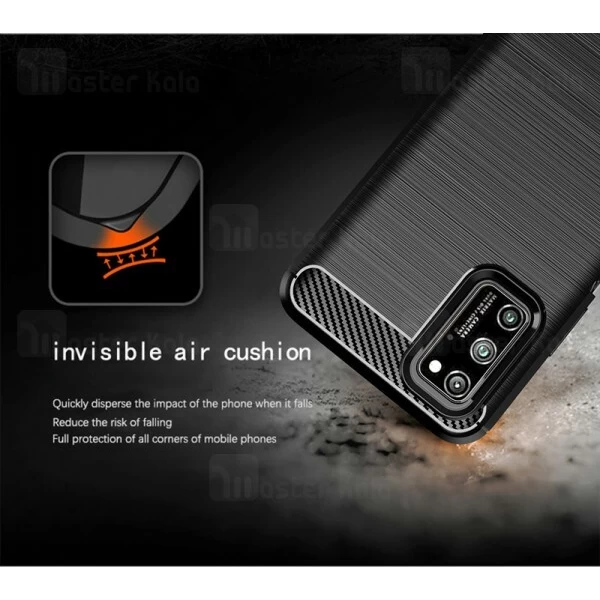 قاب محافظ ژله ای Huawei Honor V30 / V30 Pro Fiber Carbon Rugged Armor Case