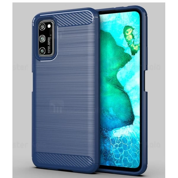 قاب محافظ ژله ای Huawei Honor V30 / V30 Pro Fiber Carbon Rugged Armor Case