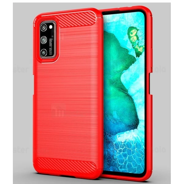 قاب محافظ ژله ای Huawei Honor V30 / V30 Pro Fiber Carbon Rugged Armor Case