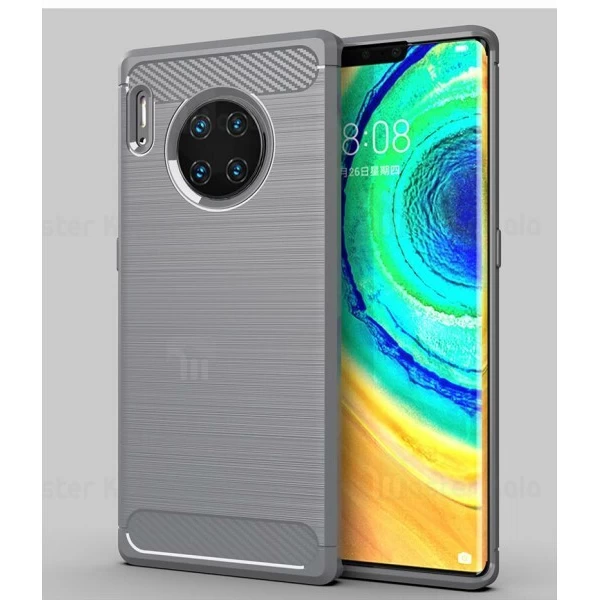قاب محافظ ژله ای Huawei Mate 30 Pro Fiber Carbon Rugged Armor Case