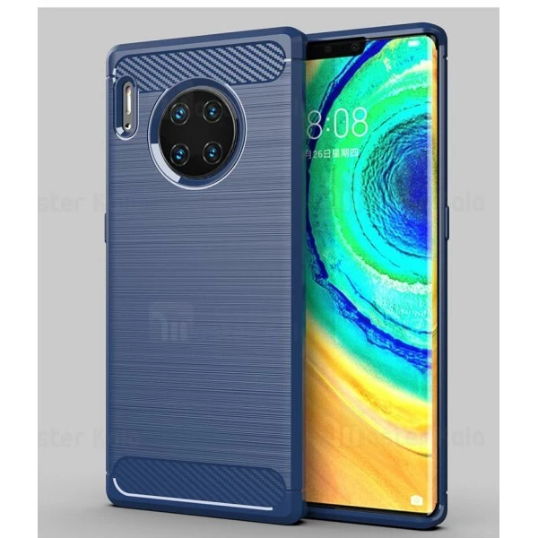 قاب محافظ ژله ای Huawei Mate 30 Pro Fiber Carbon Rugged Armor Case