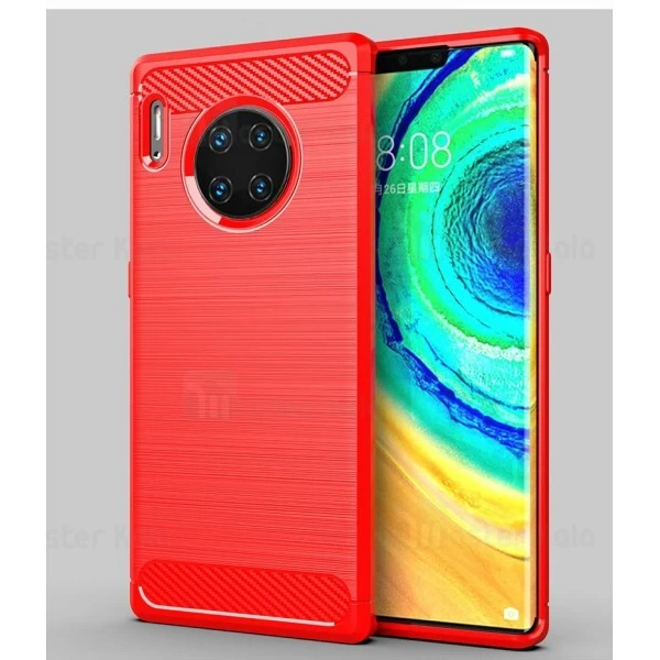 قاب محافظ ژله ای Huawei Mate 30 Pro Fiber Carbon Rugged Armor Case