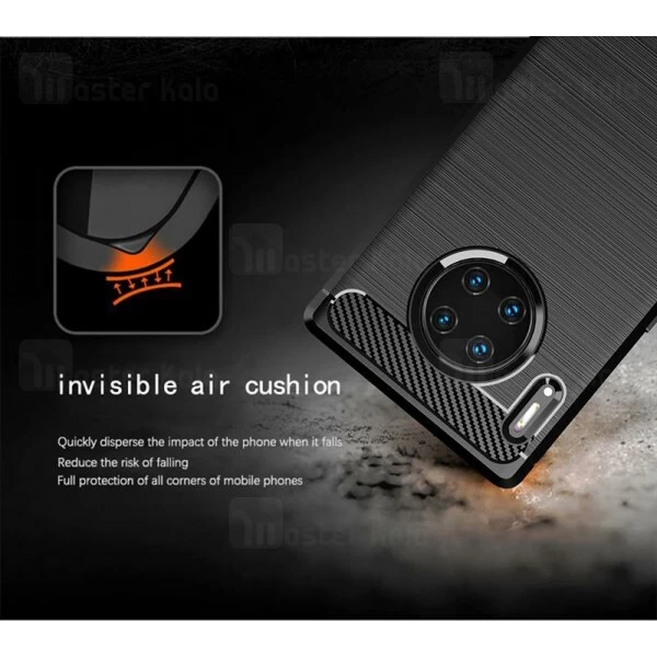 قاب محافظ ژله ای Huawei Mate 30 Pro Fiber Carbon Rugged Armor Case