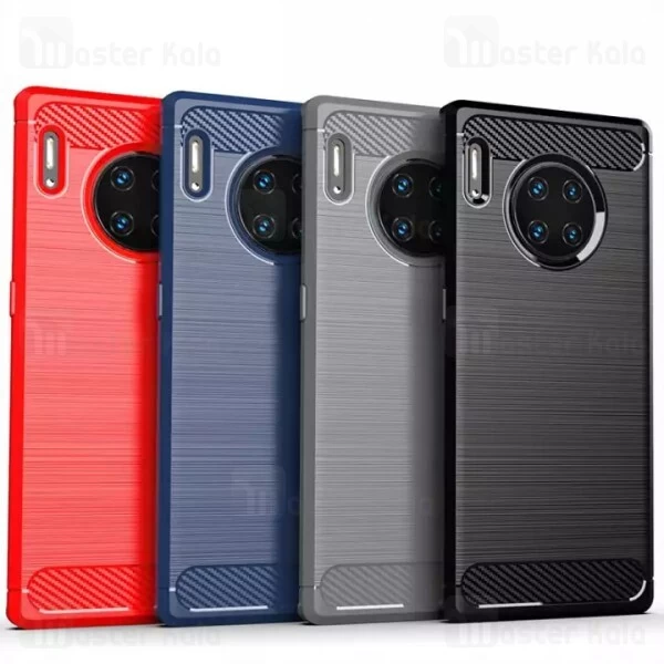 قاب محافظ ژله ای Huawei Mate 30 Pro Fiber Carbon Rugged Armor Case