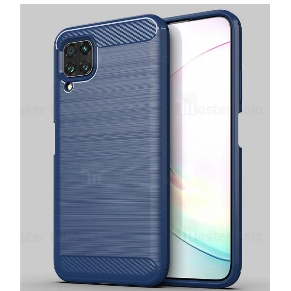 قاب محافظ ژله ای Huawei P40 Lite / Nova 6 SE / Nova 7i Fiber Carbon Rugged Armor Case