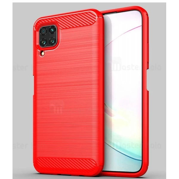 قاب محافظ ژله ای Huawei P40 Lite / Nova 6 SE / Nova 7i Fiber Carbon Rugged Armor Case