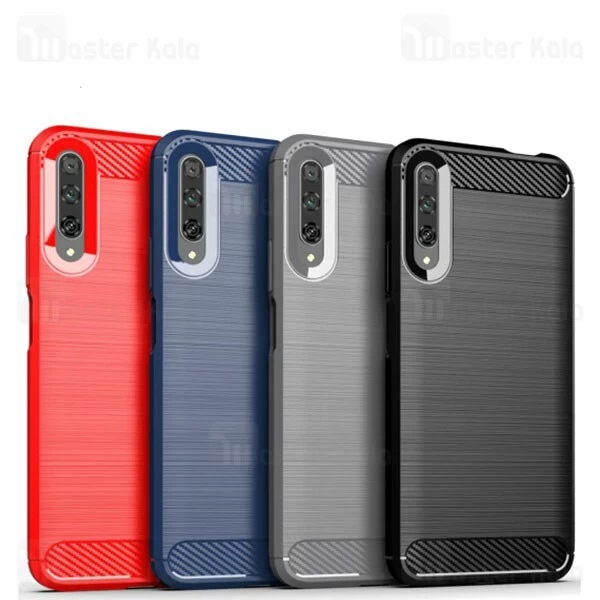 قاب محافظ ژله ای Huawei Y9s / Honor 9x Pro Fiber Carbon Rugged Armor Case