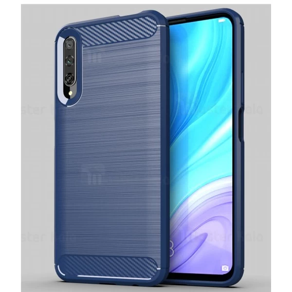 قاب محافظ ژله ای Huawei Y9s / Honor 9x Pro Fiber Carbon Rugged Armor Case
