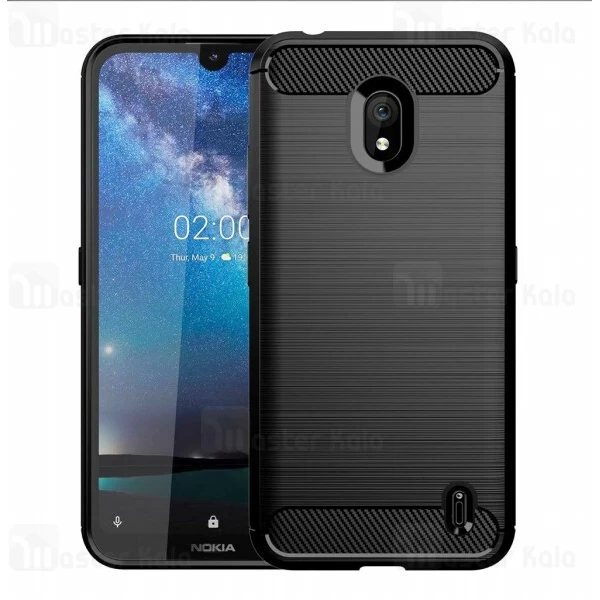 قاب محافظ ژله ای Nokia 2.2 Fiber Carbon Rugged Armor Case