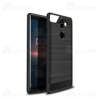 قاب محافظ ژله ای نوکیا Nokia 8 Sirocco Rugged Armor Fiber Carbon