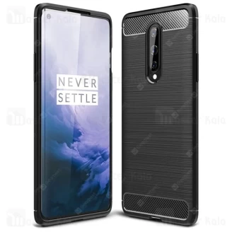 قاب محافظ ژله ای وان پلاس OnePlus 8 Rugged Armor Fiber Carbon
