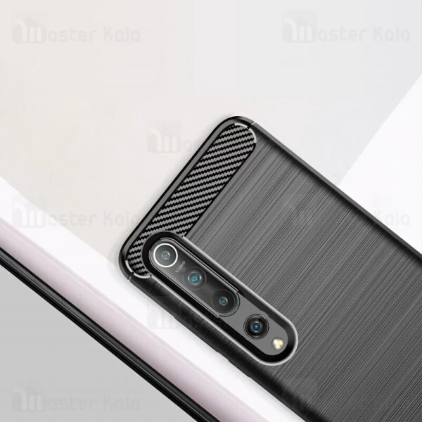 قاب محافظ ژله ای Xiaomi Mi 10 / Mi 10 Pro Fiber Carbon Rugged Armor Case