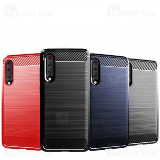 قاب محافظ ژله ای Xiaomi Mi 9 SE Rugged Armor Fiber Carbon