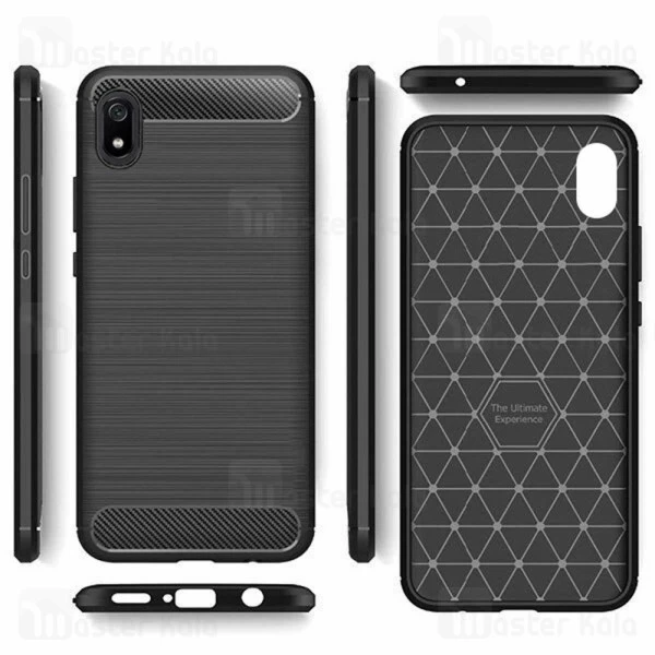 قاب محافظ ژله ای Xiaomi Redmi 7A Fiber Carbon Rugged Armor Case
