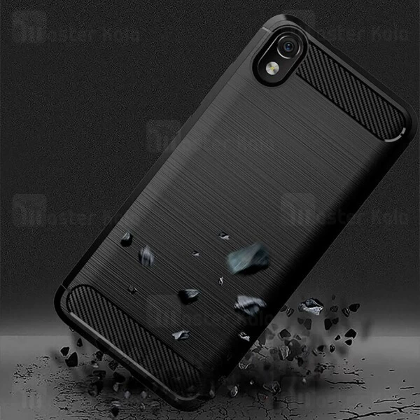 قاب محافظ ژله ای Xiaomi Redmi 7A Fiber Carbon Rugged Armor Case