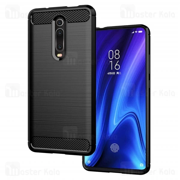 قاب محافظ ژله ای Xiaomi Redmi K20 / K20 Pro / Mi9T / Mi9T Pro Fiber Carbon Rugged Armor Case