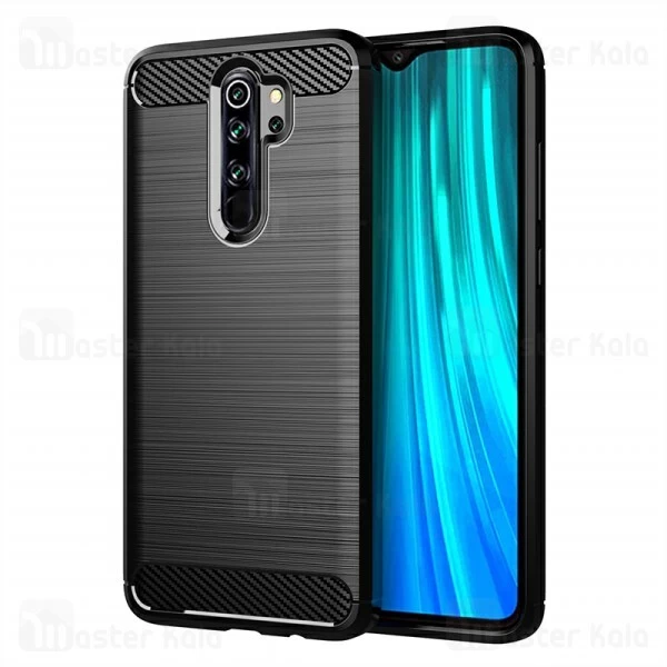 قاب محافظ ژله ای Xiaomi Redmi Note 8 Pro Fiber Carbon Rugged Armor Case