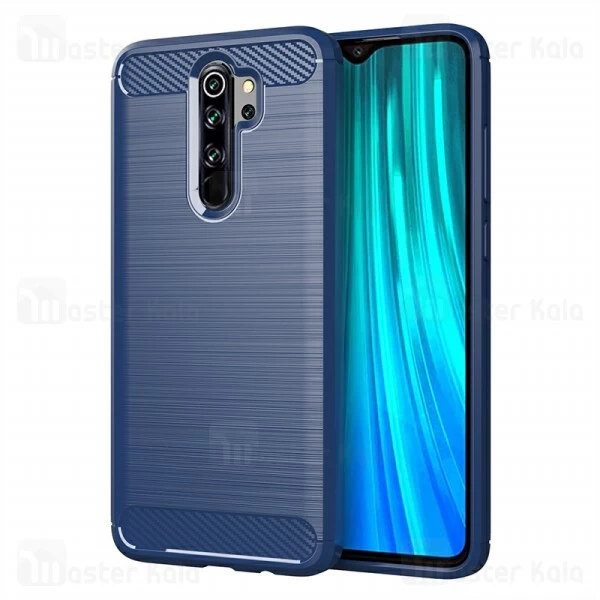 قاب محافظ ژله ای Xiaomi Redmi Note 8 Pro Fiber Carbon Rugged Armor Case