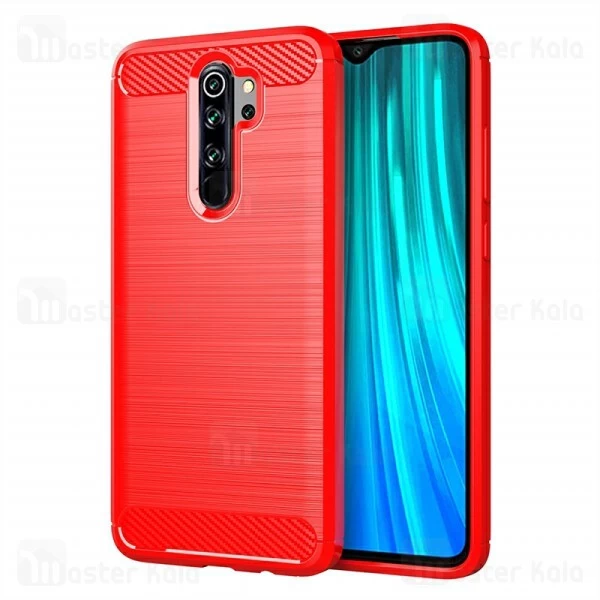 قاب محافظ ژله ای Xiaomi Redmi Note 8 Pro Fiber Carbon Rugged Armor Case