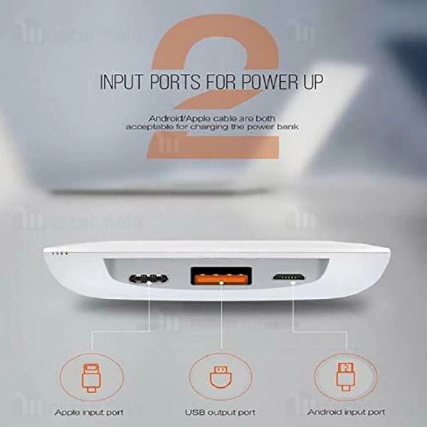 شارژر و پاوربانک وایرلس 10000 الدینیو LDNIO PW1003 Wireless Power Bank
