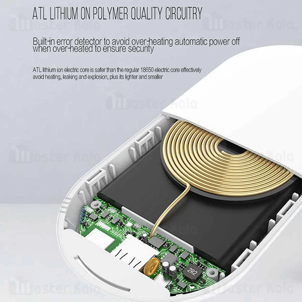 شارژر و پاوربانک وایرلس 10000 الدینیو LDNIO PW1003 Wireless Power Bank