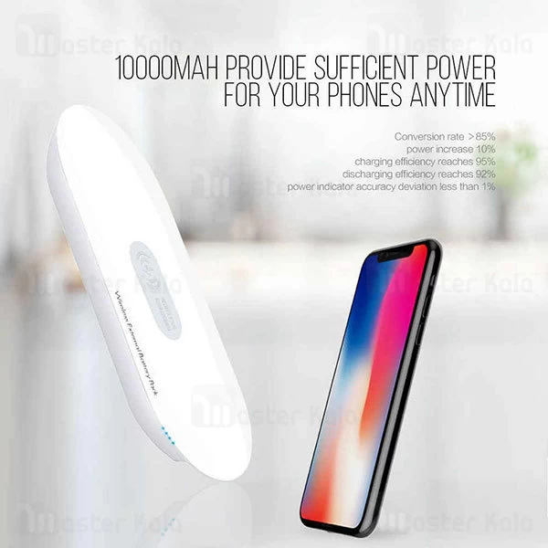 شارژر و پاوربانک وایرلس 10000 الدینیو LDNIO PW1003 Wireless Power Bank