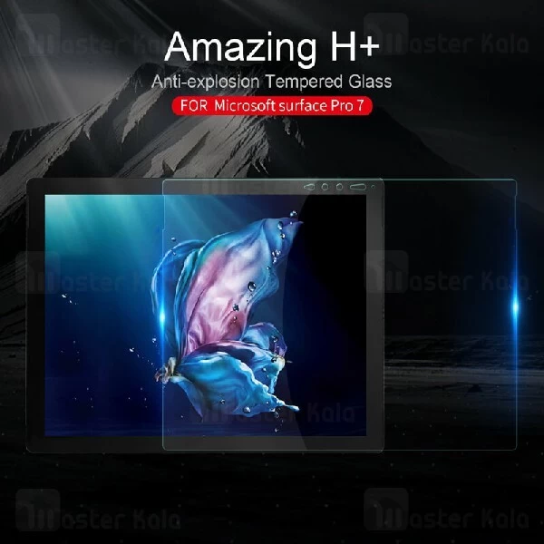 محافظ صفحه شیشه ای نیلکین مایکروسافت Microsoft Surface Pro 7 Nillkin H+ Tempered Glass