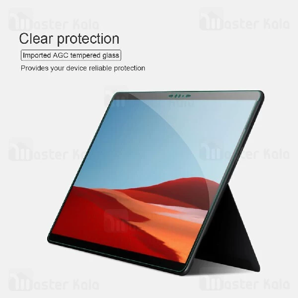 محافظ صفحه شیشه ای نیلکین مایکروسافت Microsoft Surface Pro X Nillkin H+ Tempered Glass