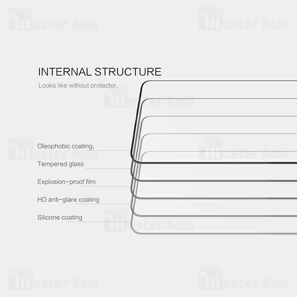 گلس OnePlus 8 Nillkin 3D CP+ Max Glass Screen