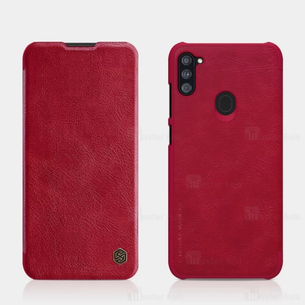 کیف چرمی نیلکین سامسونگ Samsung Galaxy A11 Nillkin Qin Leather Case