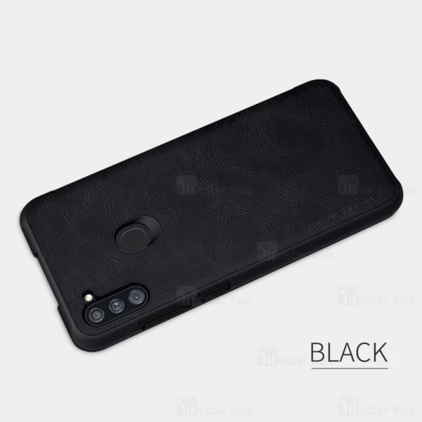کیف چرمی نیلکین سامسونگ Samsung Galaxy A11 Nillkin Qin Leather Case